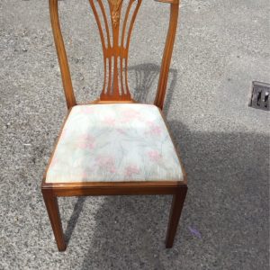 Dining chair – . / Small / Wood / Dark Brown