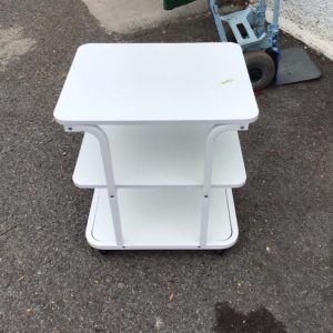 Office Shelf Trolley – . / Small / Composite / White