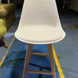 Wood Bucket Stool – . / . / . / White