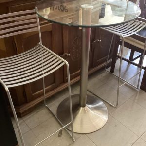 Glass Bar Table