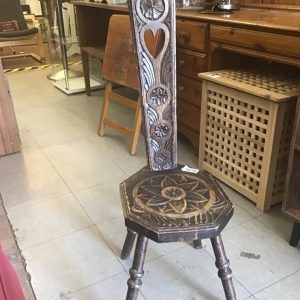 Antique Welsh Spinning Stool