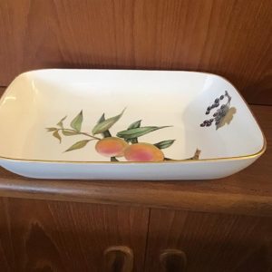Royal Worcester Evesham rectangular serving dish