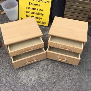 Bedside Cupboard – . / Small / Composite / Beige