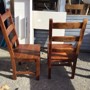 Chair Dining/ Kitchen – . / Small / Wood / Dark Brown