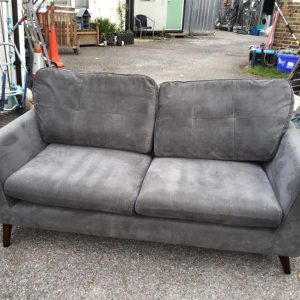 Sofa 3 Seater – . / Large / Fabric / Grey