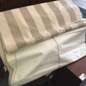 Set of 3 Roman Blinds, lined
